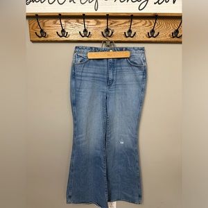 Wrangler high ride flair jeans